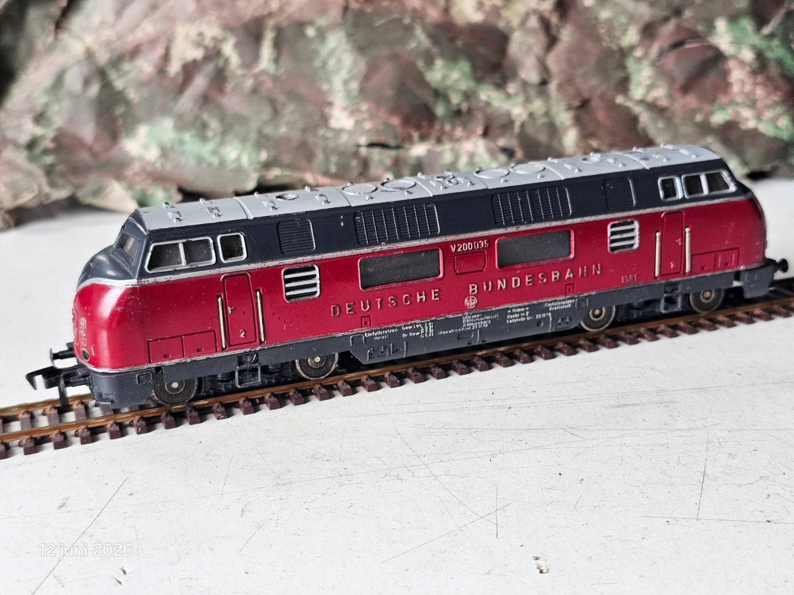 Fleischmann H0 V-200 Diesellocomotief, getest en gesmeerd, Hobby en Vrije tijd, Ophalen of Verzenden, Gebruikt, Locomotief, Fleischmann