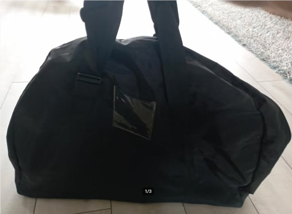 Grote plunjebaal/ weekendtas/reiskoffer, 30 cm of meer, Zwart, Minder dan 35 cm, Ophalen of Verzenden