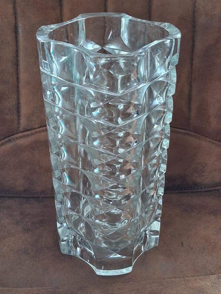 Vintage 'Windsor' Vaas – Design door J.G. Durand . France, Antiek en Kunst, Antiek | Glas en Kristal, Ophalen of Verzenden
