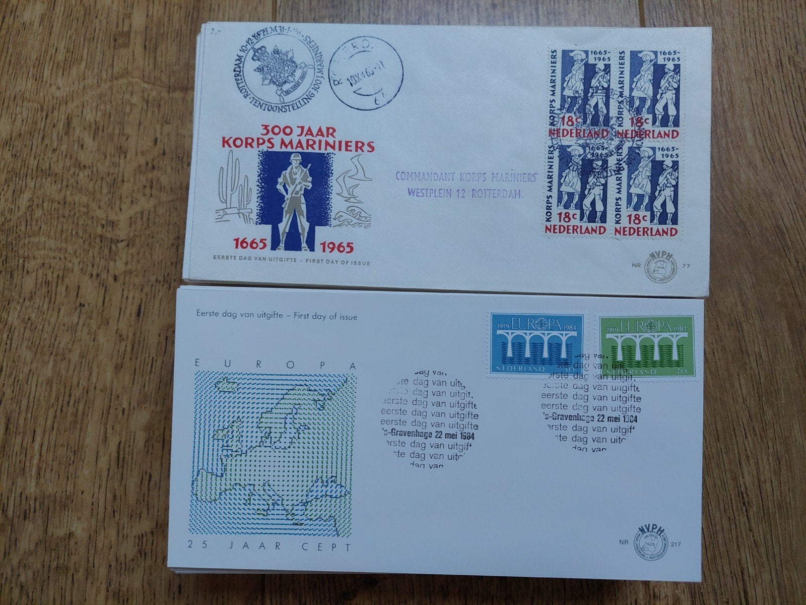 Eerste dag enveloppen NVPH, Postzegels en Munten, Postzegels | Eerstedagenveloppen, Ophalen of Verzenden, Onbeschreven, Nederland