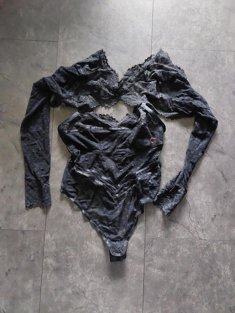 Body lingerie maat L, Hunkemöller, Ophalen of Verzenden, Zwart, Body of Korset