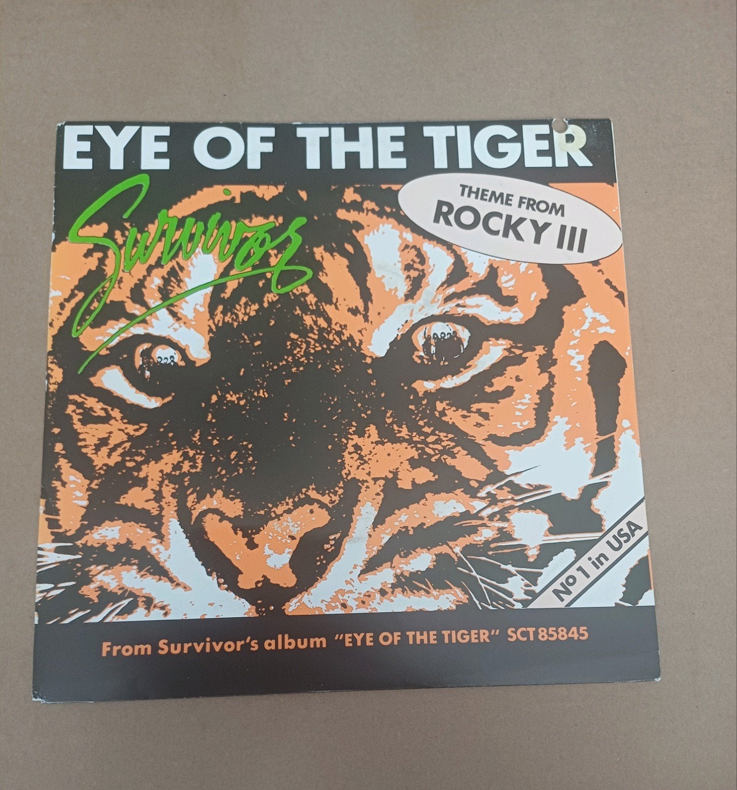 Survivor  - The Eye Of The Tiger, Gebruikt, 7 inch, Ophalen of Verzenden, Pop