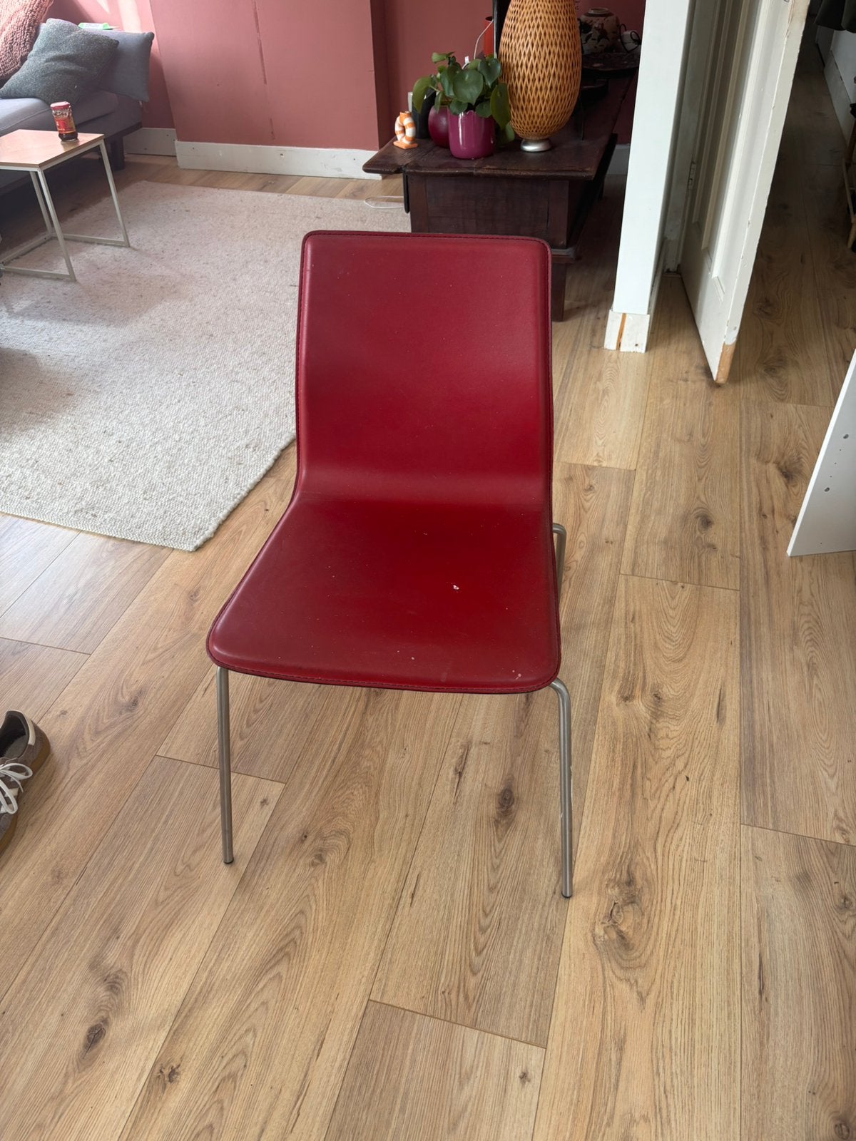 Eetkamerstoelen 6x design, Ophalen of Verzenden, Zo goed als nieuw, Vijf, Zes of meer stoelen