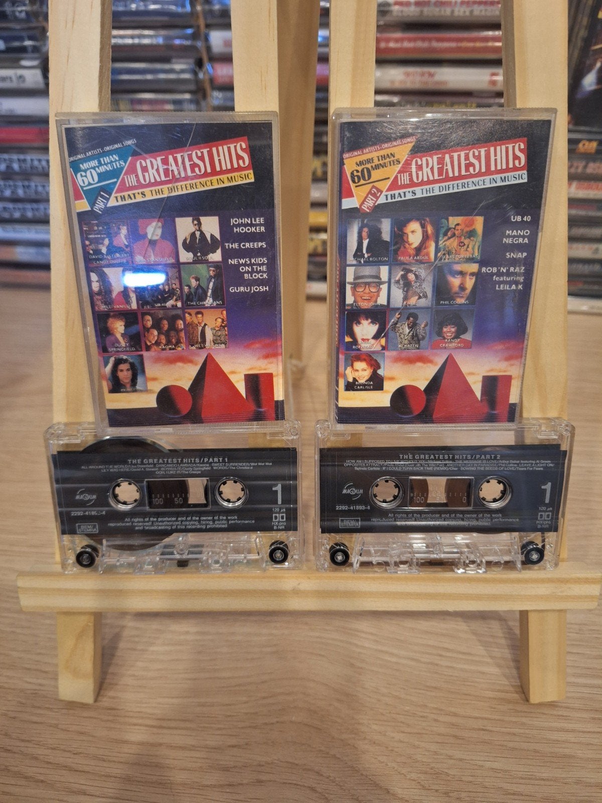 The Greatest Hits Deel 1 & 2 Cassettebandjes, Gebruikt, 2 t/m 25 bandjes, Ophalen of Verzenden, Voorbespeeld
