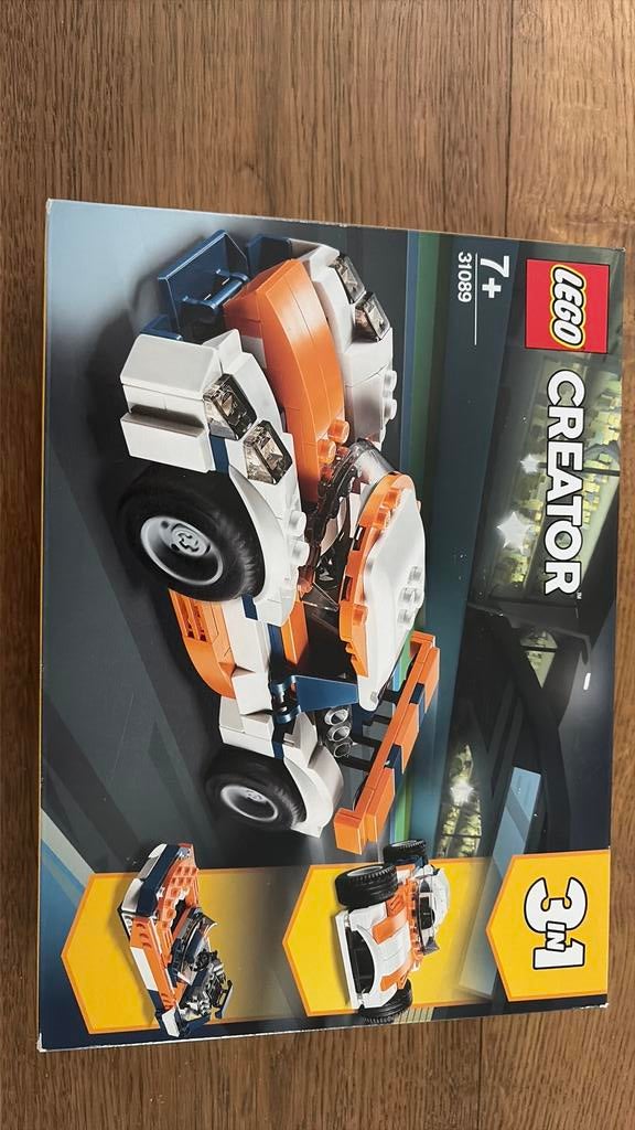Nieuw in doos lego creator 3 in 1 auto 31089, Lego, Nieuw, Ophalen of Verzenden, Compleet