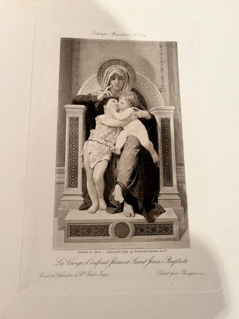 Antieke Gravures: Religieus & Dagelijks Leven (1896), 1800 - 1899, Met tekst, Religie, Ophalen of Verzenden