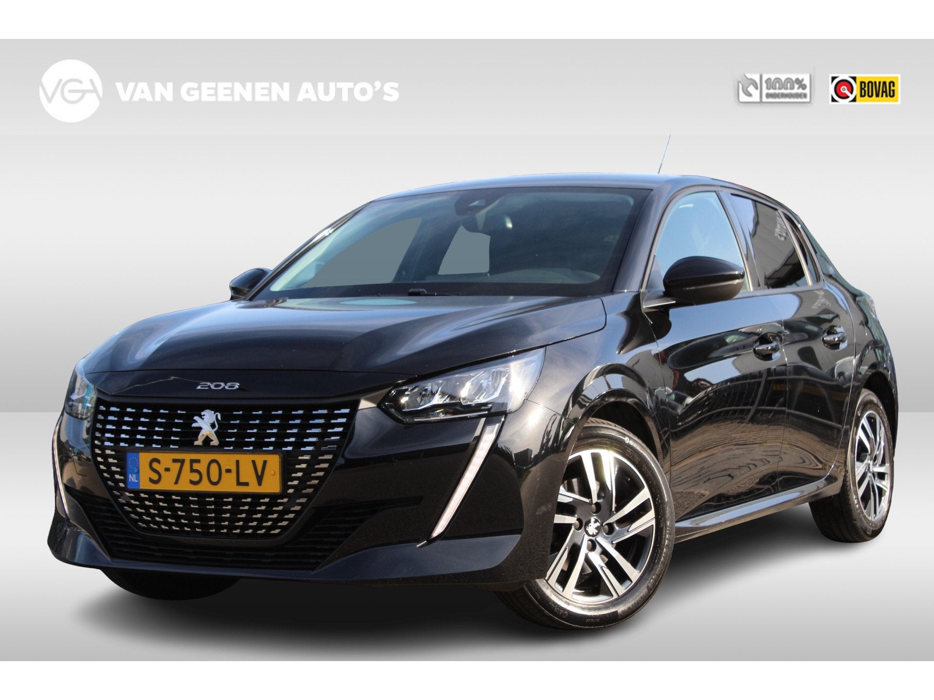 Peugeot 208 1.2 101Pk PureTech Allure Automaat | Origineel N, Auto's, Parkeersensor, Gebruikt, Origineel Nederlands, 19 km/l