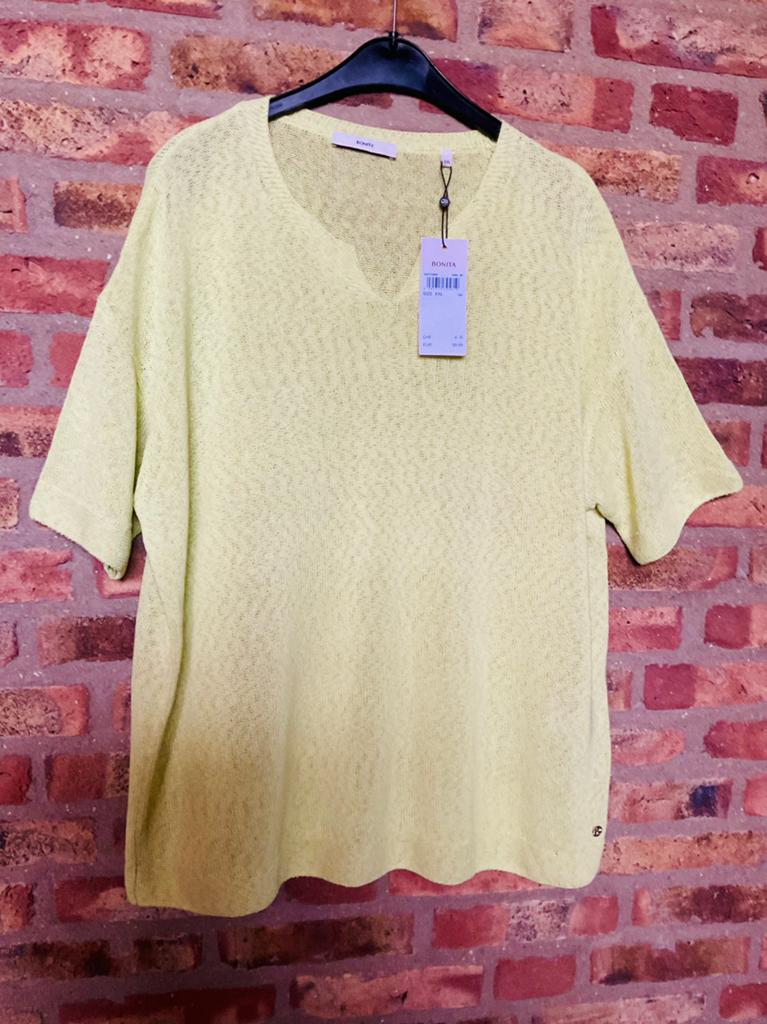 Nieuw!Bonita prachtige zomer trui lime groen geel kaartje 46, Ophalen of Verzenden, Nieuw, Overige kleuren, Trui of Vest