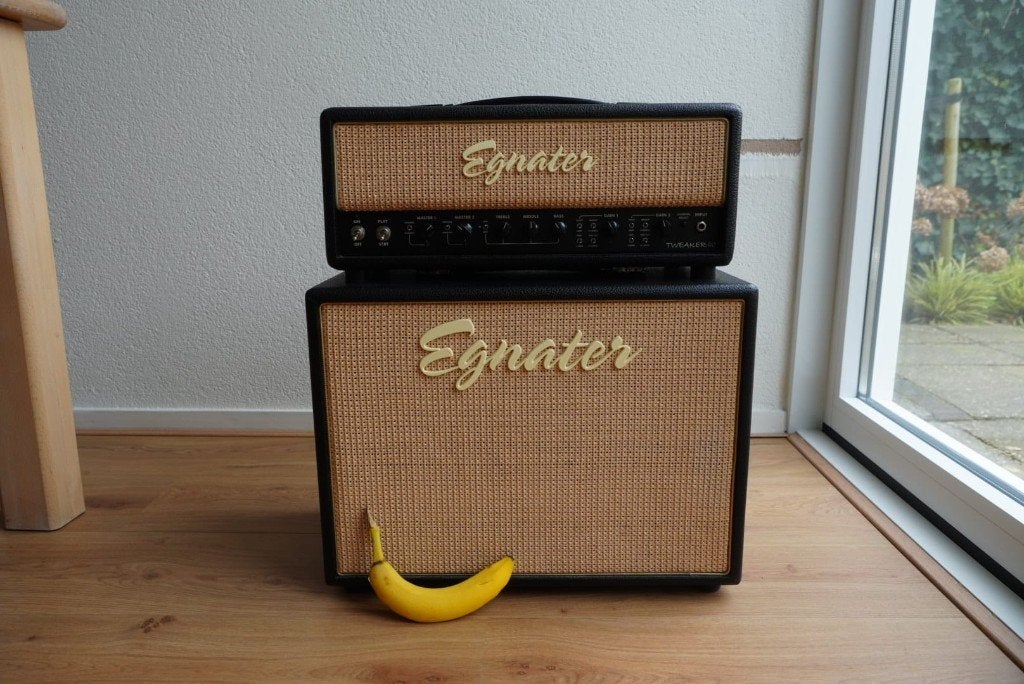Egnater Tweaker 40 buizenversterker, amp en cabinet, Ophalen of Verzenden, Gebruikt, Gitaar, Minder dan 50 watt