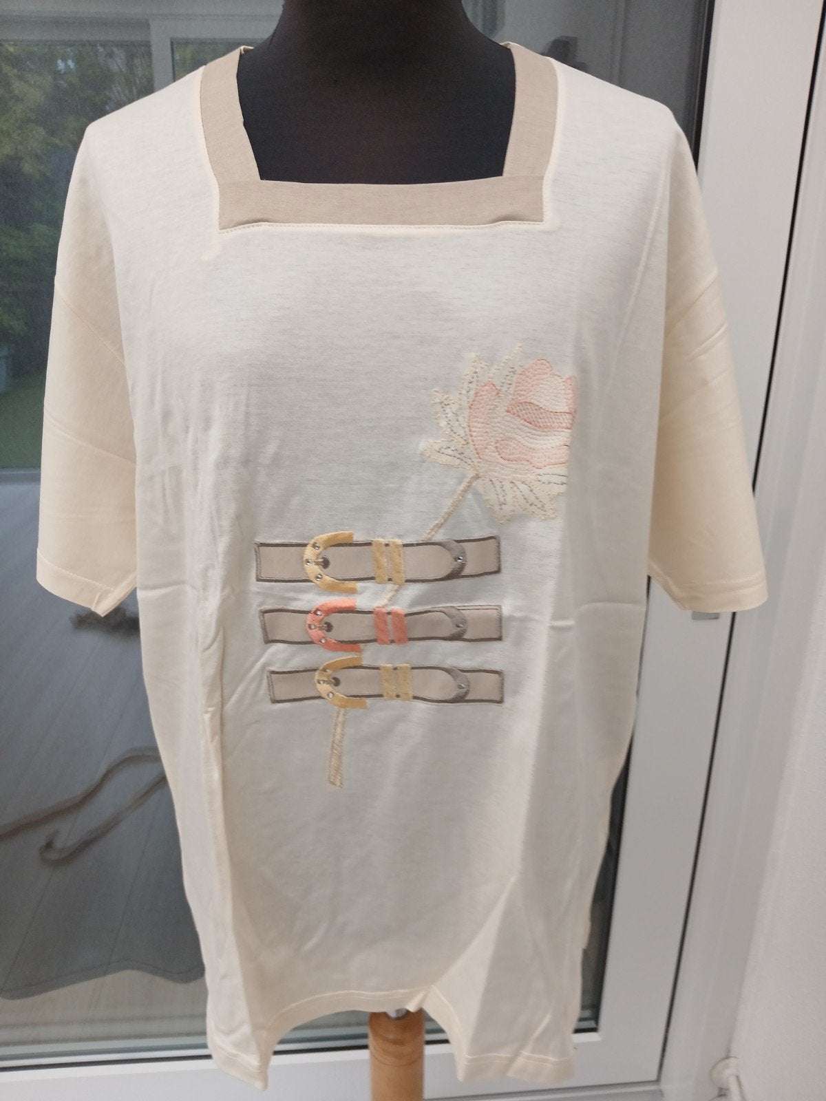 Setterlaine Nieuwe Crème Top Maat XXL, Setterlaine, Beige, Maat 46/48 (XL) of groter, Nieuw