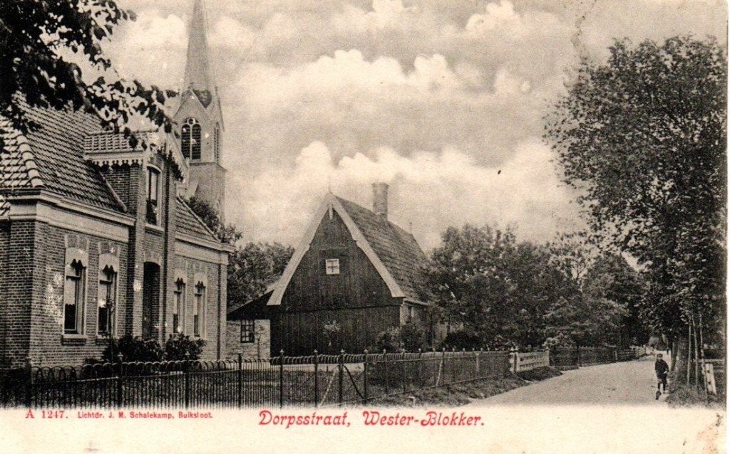 15 Wester Blokker Schalekamp A 1247, Verzenden, 1920 tot 1940, Ongelopen, Noord-Holland