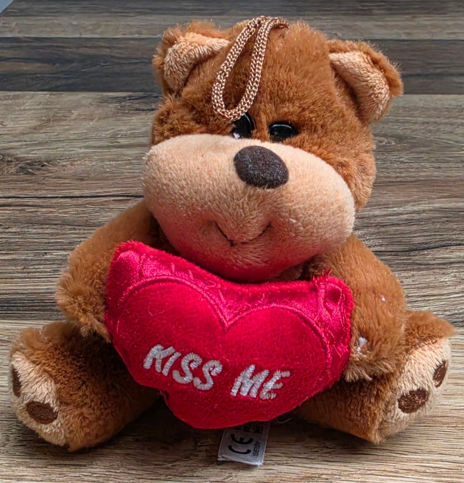 Nieuwe Knuffel Klein Beertje met Hart van 15 cm, Ophalen of Verzenden, Nieuw, Beer