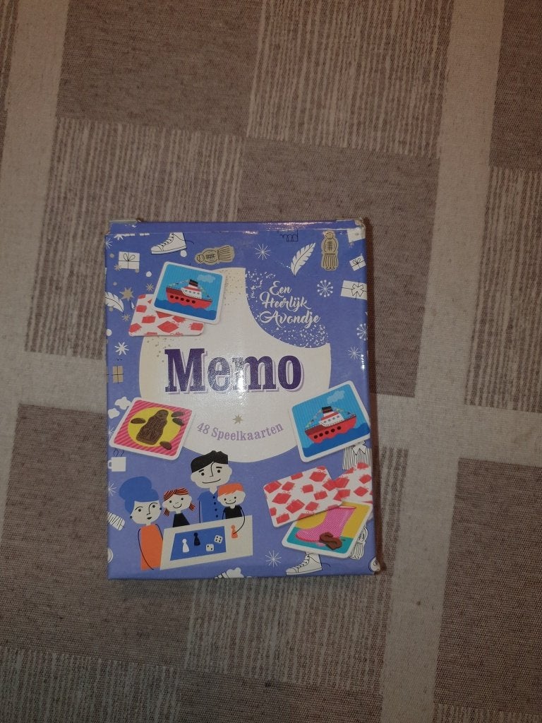 Sinterklaas Memo Spel - Een Heerlijk Avondje, Hobby en Vrije tijd, Gezelschapsspellen | Kaartspellen, Een of twee spelers, Ophalen of Verzenden