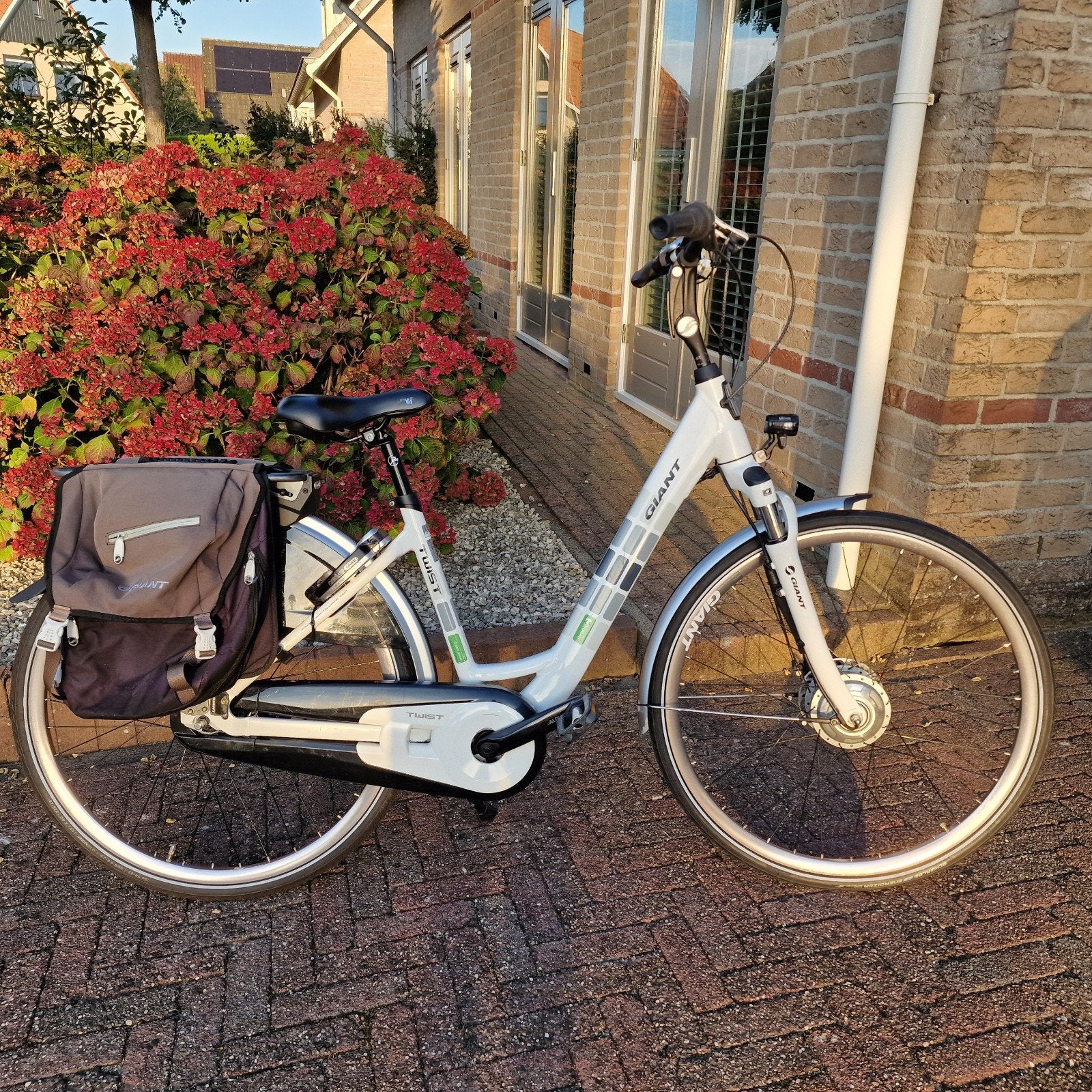 Als nieuw Giant Twist elektrische fiets met 3 accu's!!