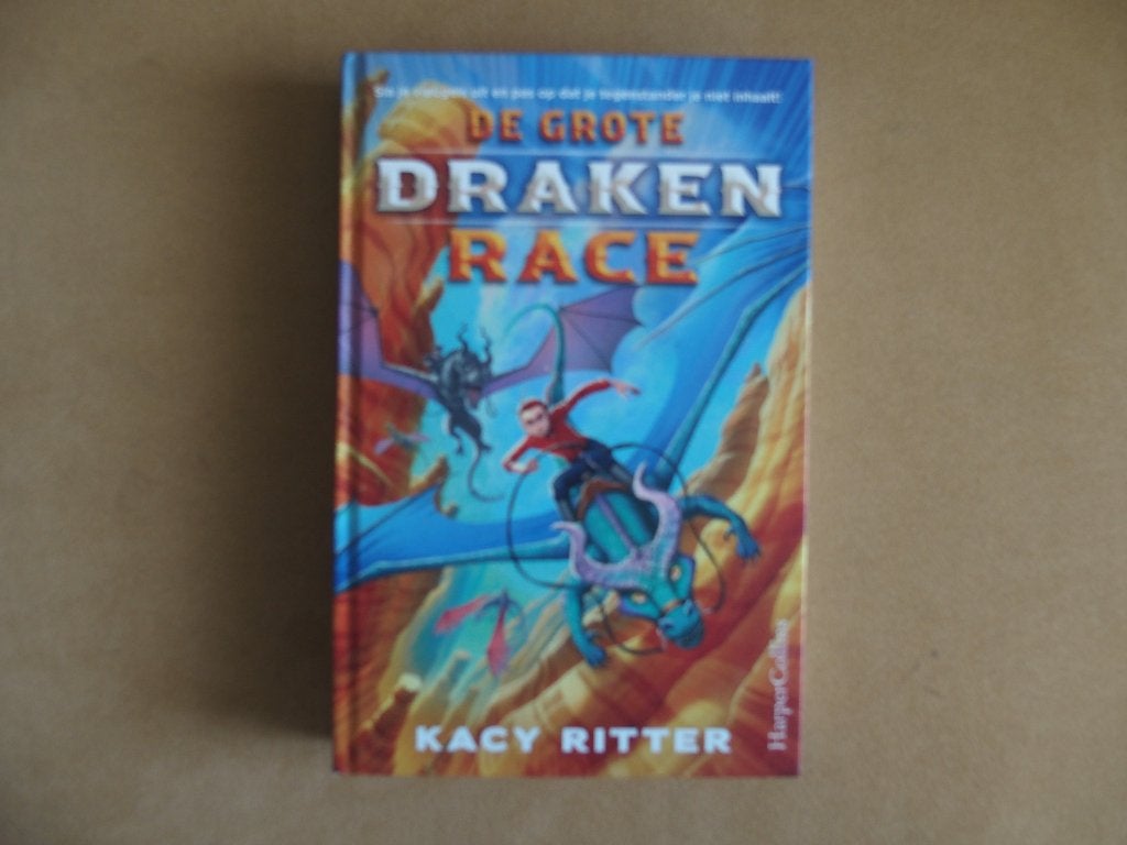 De grote draken race - fantasy, Ophalen of Verzenden, Nieuw, Kacy Ritter