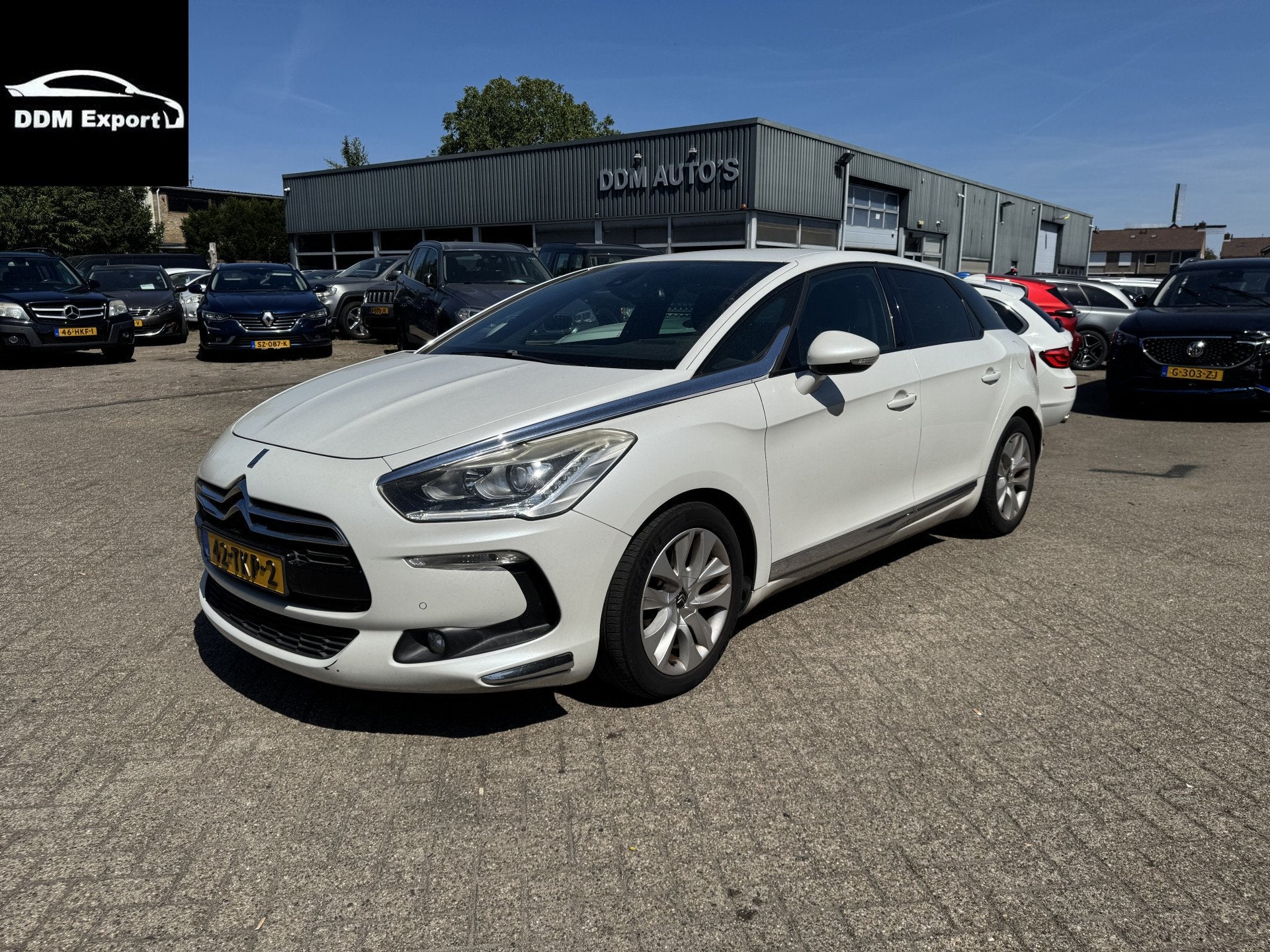Citroën DS5 1.6 e-HDi Chic (bj 2012, automaat), Auto's, Gebruikt, 4 cilinders, Origineel Nederlands, Bedrijf
