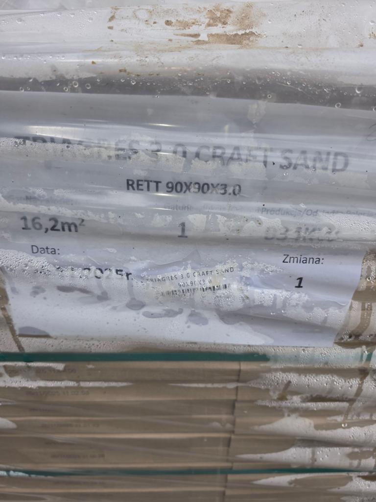 Te koop 16.2 vierkante meter ceramische tegels 90x90x3 cm, Tuin en Terras, Tegels en Klinkers, Ophalen, Beton, Terrastegels