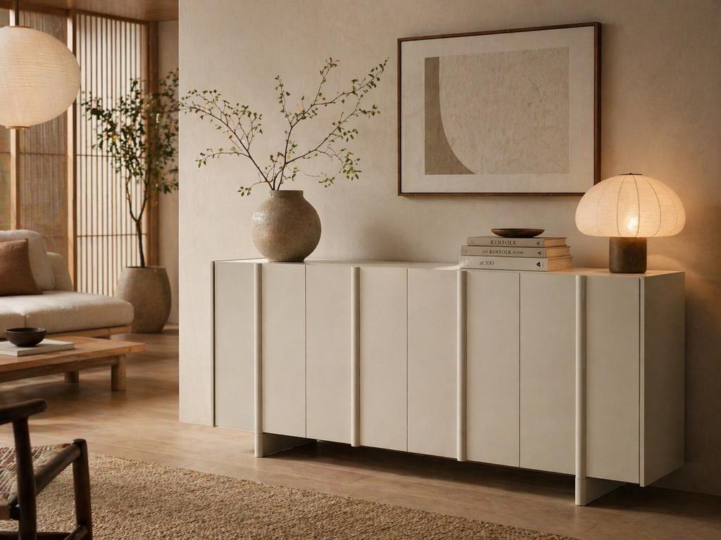 Basu dressoir Woood dust showmodel, Huis en Inrichting, Kasten | Dressoirs, Ophalen, Japandi, Industrieweg 25, Rj
