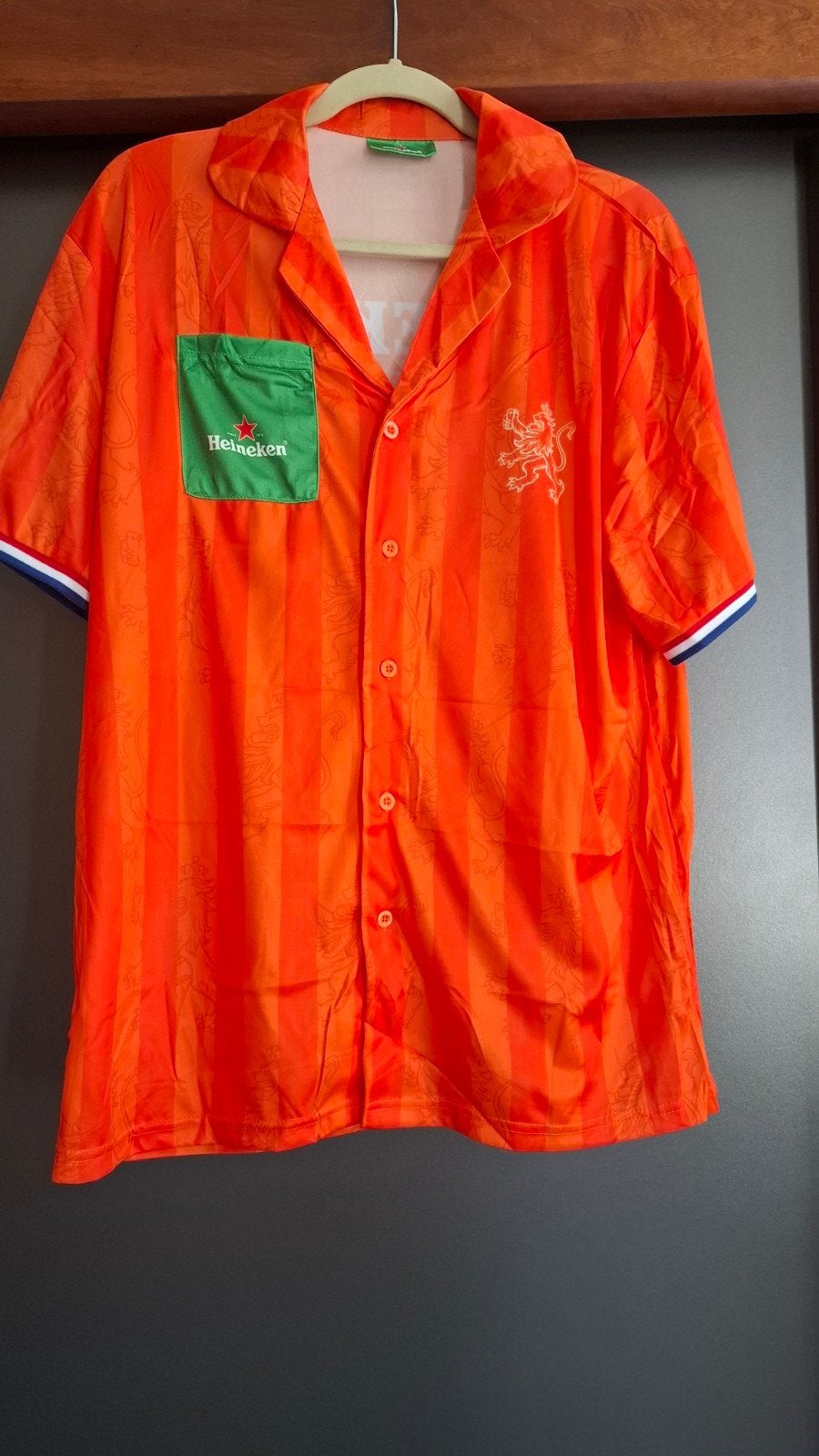 Heineken pilsjama voetbal top shirt maat s/m (nieuw), Ophalen of Verzenden, Nieuw, Kleding, Heineken