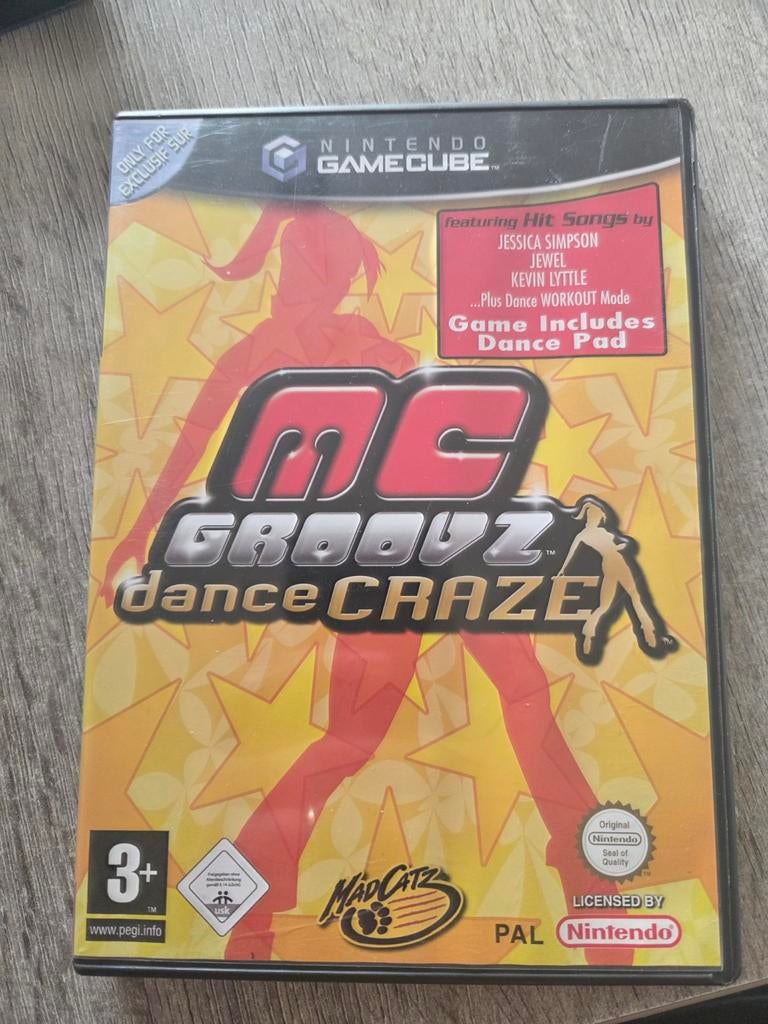 MC Groovz Dance Craze Nintendo GameCube, Spelcomputers en Games, Games | Nintendo GameCube, Muziek, 1 speler, Vanaf 3 jaar, Ophalen of Verzenden