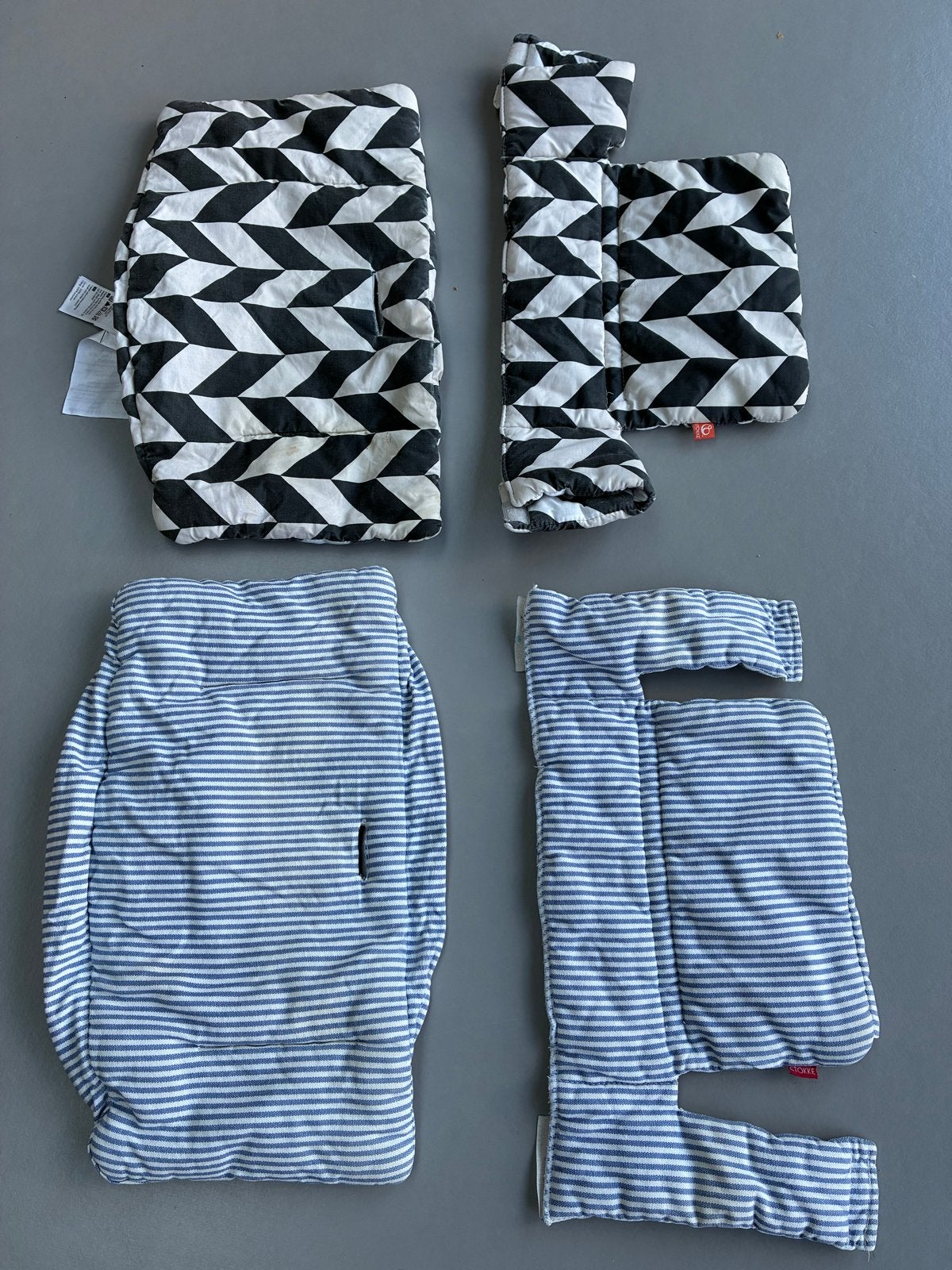 Stokke Tripp Trapp kussenset - 2 sets, Ophalen, Gebruikt, Meegroeistoel