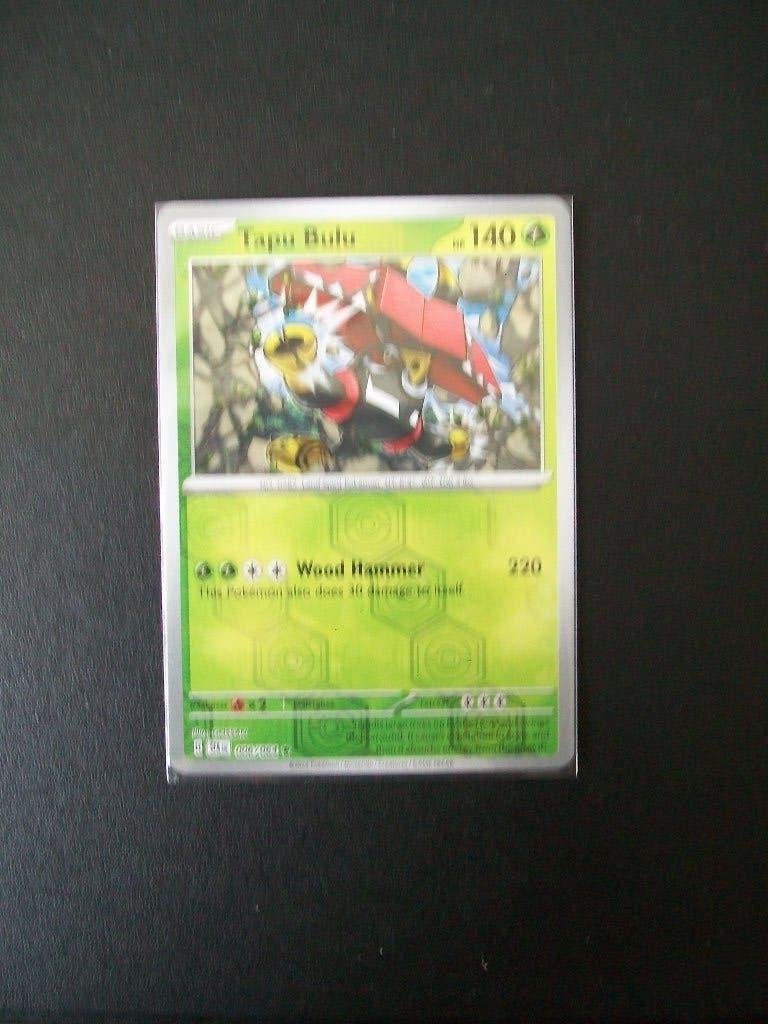 3130: Nieuwe Pokemon Kaart holofoil TAPU BULU HP 140 006/064, Verzenden, Nieuw, Losse kaart, Foil
