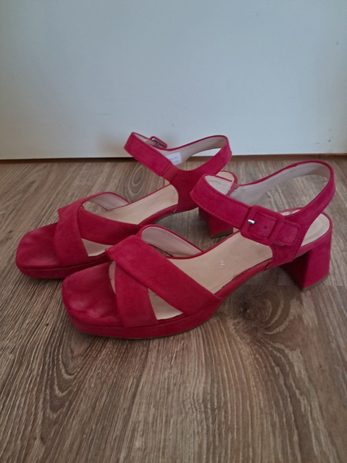 Roze Gabor hak-sandalen, Ophalen of Verzenden, Zo goed als nieuw, Schoenen