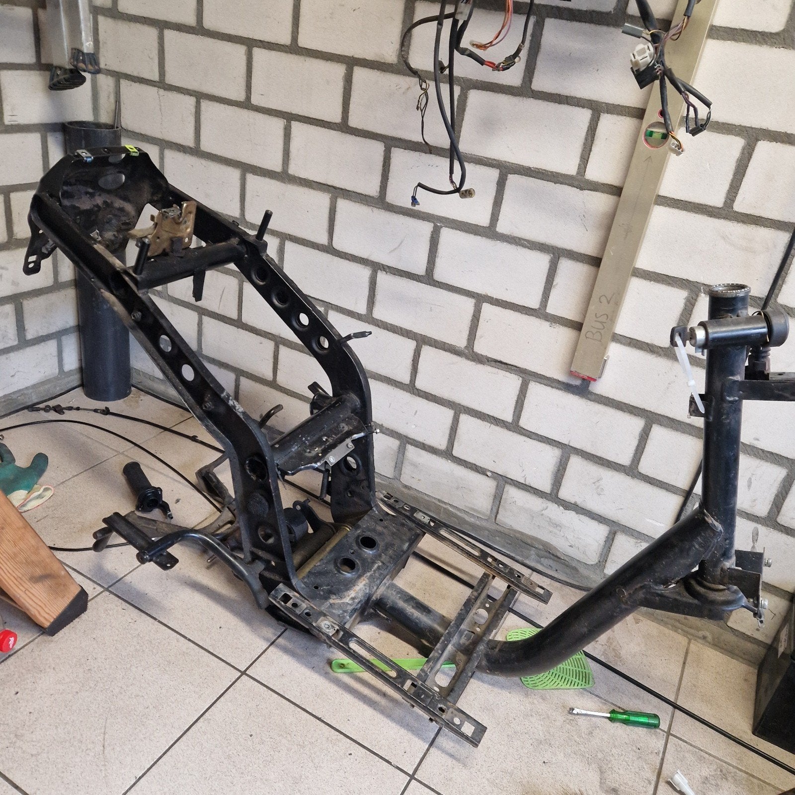 piaggio skr skipper frame zonder pap, Ophalen
