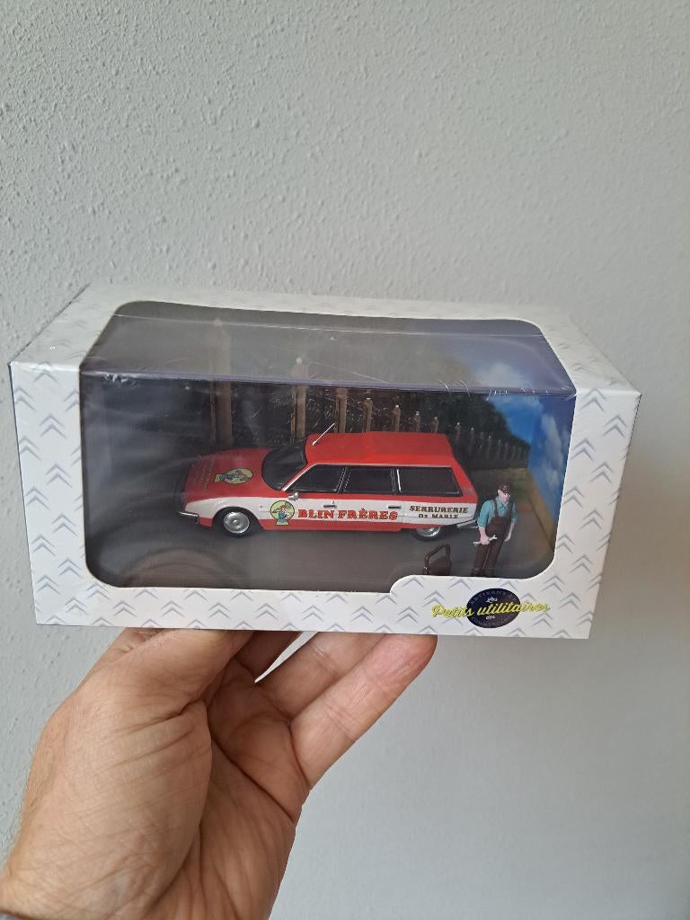 Citroen CX break Slotenmaker 1:43 Atlas 2428018, Hobby en Vrije tijd, Modelauto's | 1:43, Ophalen of Verzenden, Nieuw, Auto, Overige merken