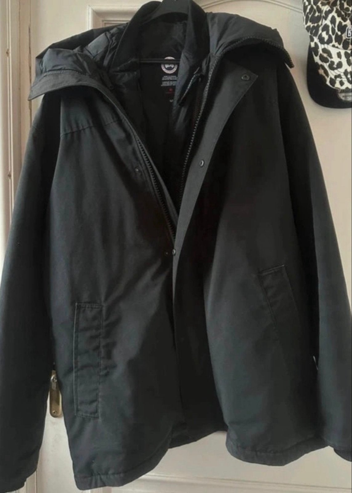 Canada Goose Jas Zwart Maat XL/TG - Gedragen, Kleding | Heren, Jassen | Winter, Ophalen of Verzenden, Gedragen, Maat 56/58 (XL)