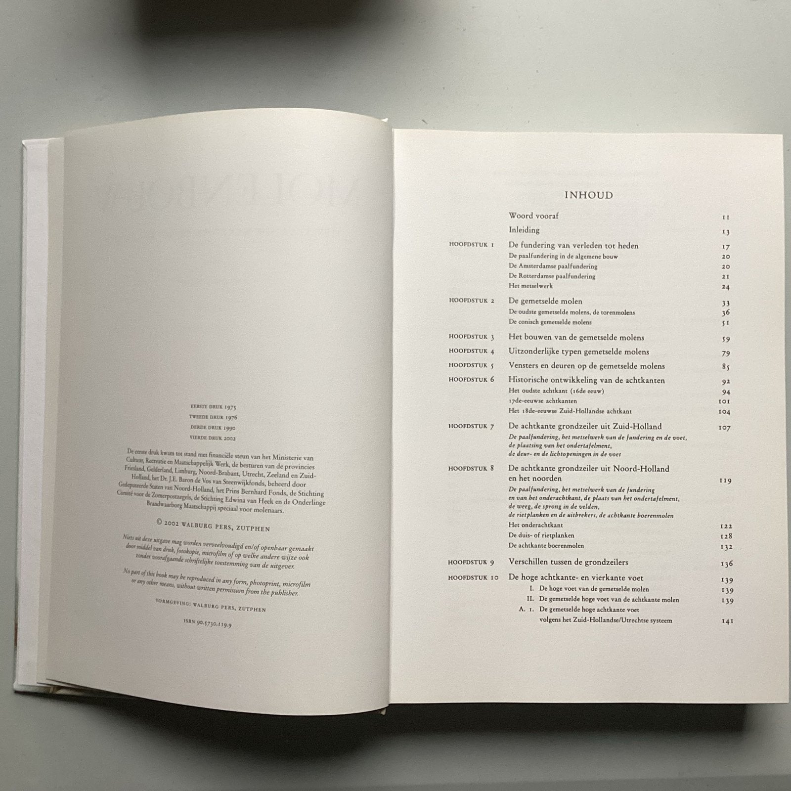 Molenbouw - Het staande werk van de bovenkruiers, Boeken, Verzenden, Nieuw, Bouwkunde