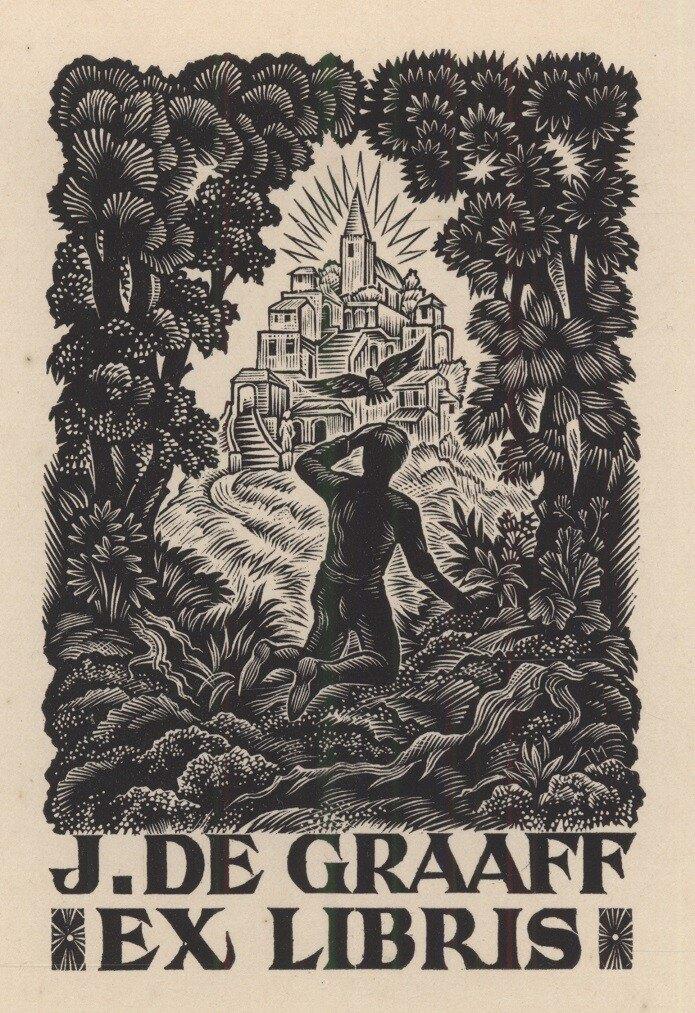 1252 Ex Libris Nederland : Thijs Mauve, 1942, Verzenden