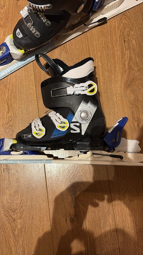 Skies rosignol 107 met skischoenen maat 22, Wetwring@gmail.com, Gebruikt, Carve, Skiën