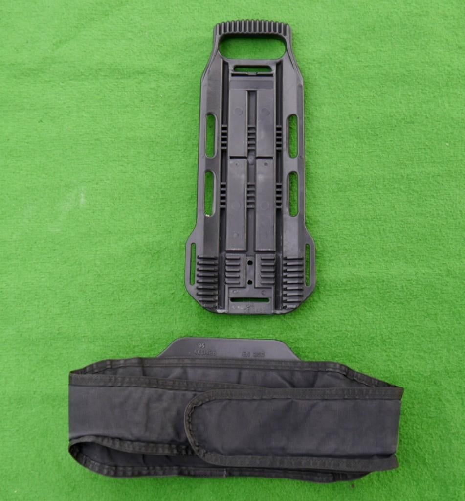 Sporasub backplate met buikband Maat M, Ophalen of Verzenden, Gebruikt, Trimvest of Wing
