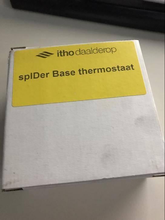 Itho Daalderop Spider WP klimaatthermostaat, Doe-het-zelf en Verbouw, Ophalen of Verzenden, Nieuw