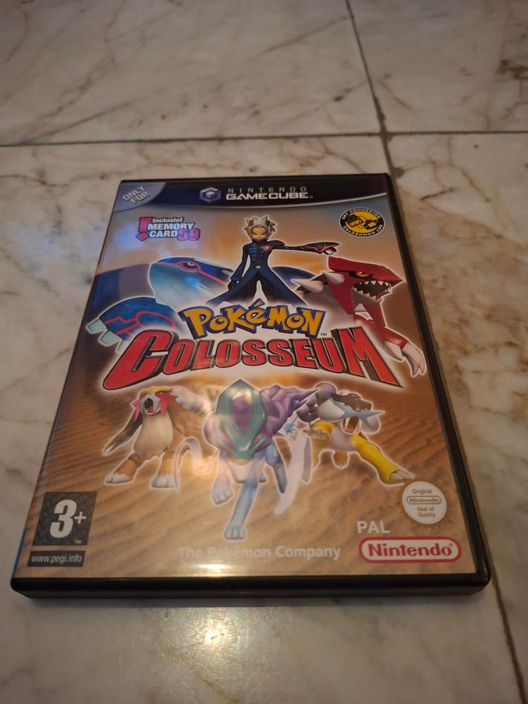 Pokémon Colosseum - Nintendo GameCube, 1 speler, Ophalen of Verzenden, Zo goed als nieuw, Role Playing Game (Rpg)