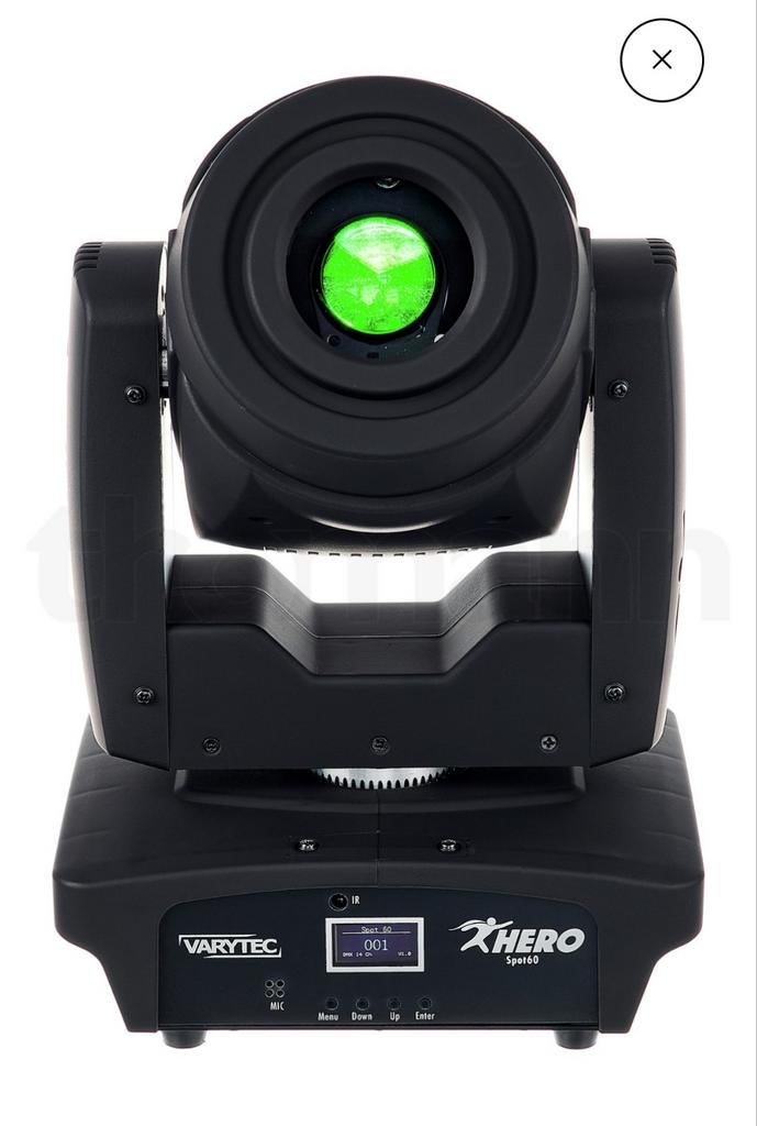 2x Varytec Hero Spot 60 Moving Heads - Perfecte staat!, Muziek en Instrumenten, Licht en Laser, Ophalen of Verzenden, Zo goed als nieuw