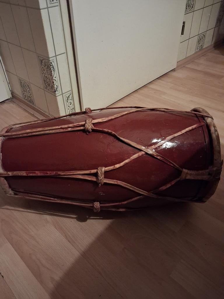 Mooie vintage trommel, Ophalen of Verzenden, Gebruikt