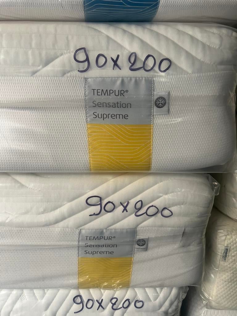 2x nieuwe tempur sendation supreme matrassen event. Matt, Huis en Inrichting, Ophalen, 90 cm, Eenpersoons, Nieuw