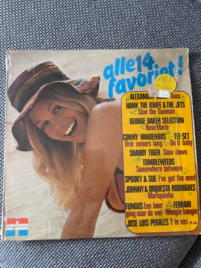 Alle 14 Favoriet! LP - Diverse Artiesten, Ophalen of Verzenden, Gebruikt, 12 inch