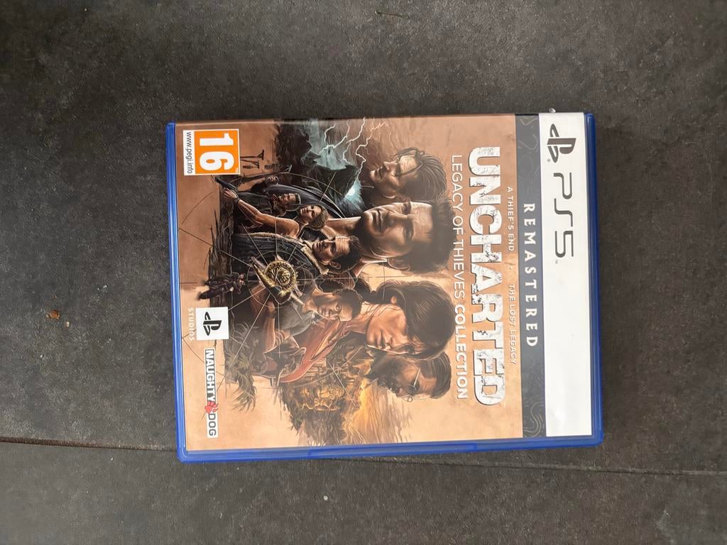 Uncharted: Legacy of Thieves Collection - PS5, Spelcomputers en Games, Ophalen of Verzenden, Zo goed als nieuw