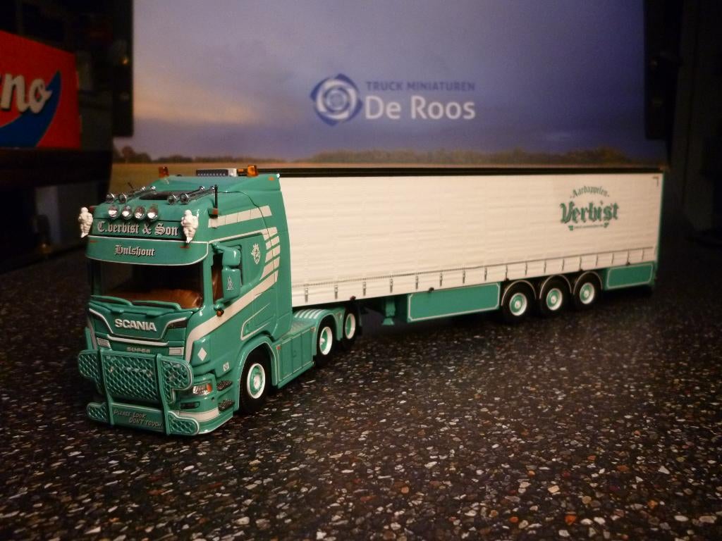 Tekno Scania Next Gen Verbist met certificaat, Hobby en Vrije tijd, Modelauto's | 1:50, Ophalen of Verzenden, Nieuw, Bus of Vrachtwagen