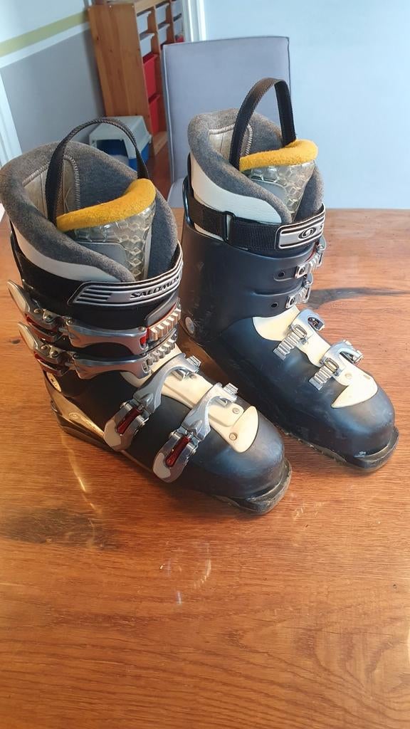 Salomon skischoenen maat 42, Sport en Fitness, 160 tot 180 cm, Gebruikt, Schoenen, Skiën