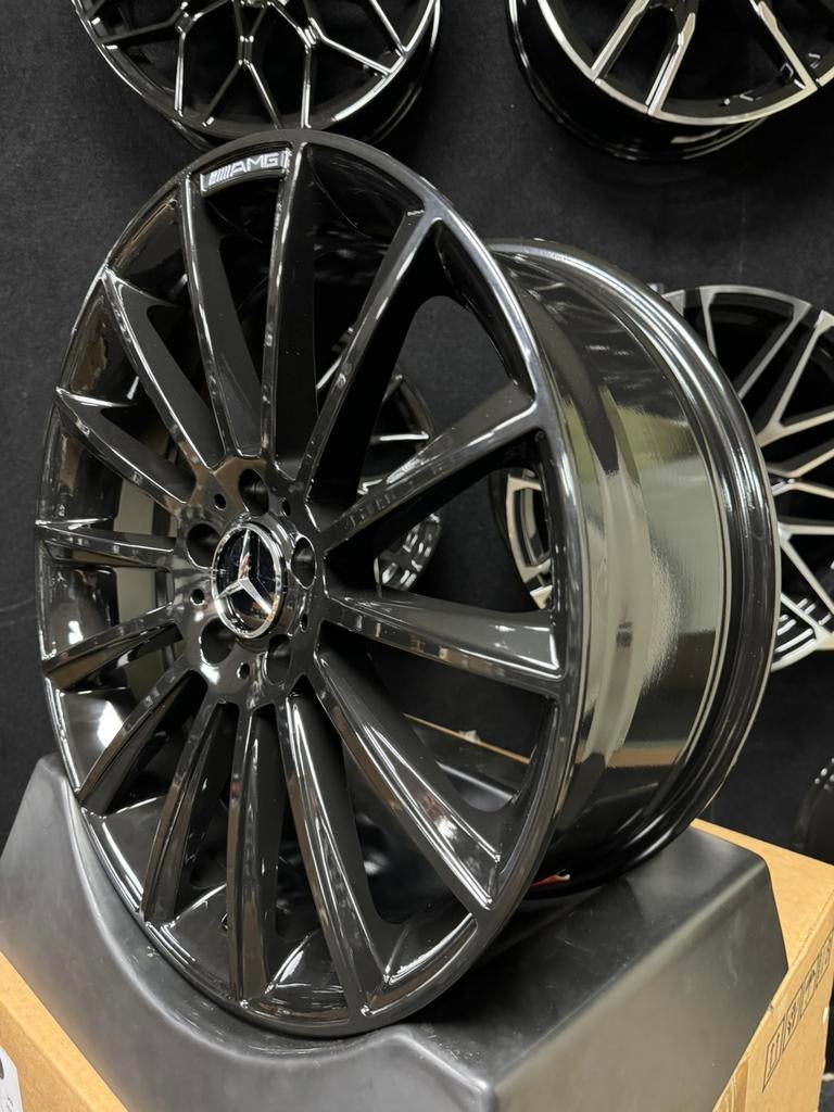 19 inch velgen voor Mercedes AMG look 5x112 A B C CLA KLASSE, 19 inch, Velg(en), Nieuw, Ophalen of Verzenden