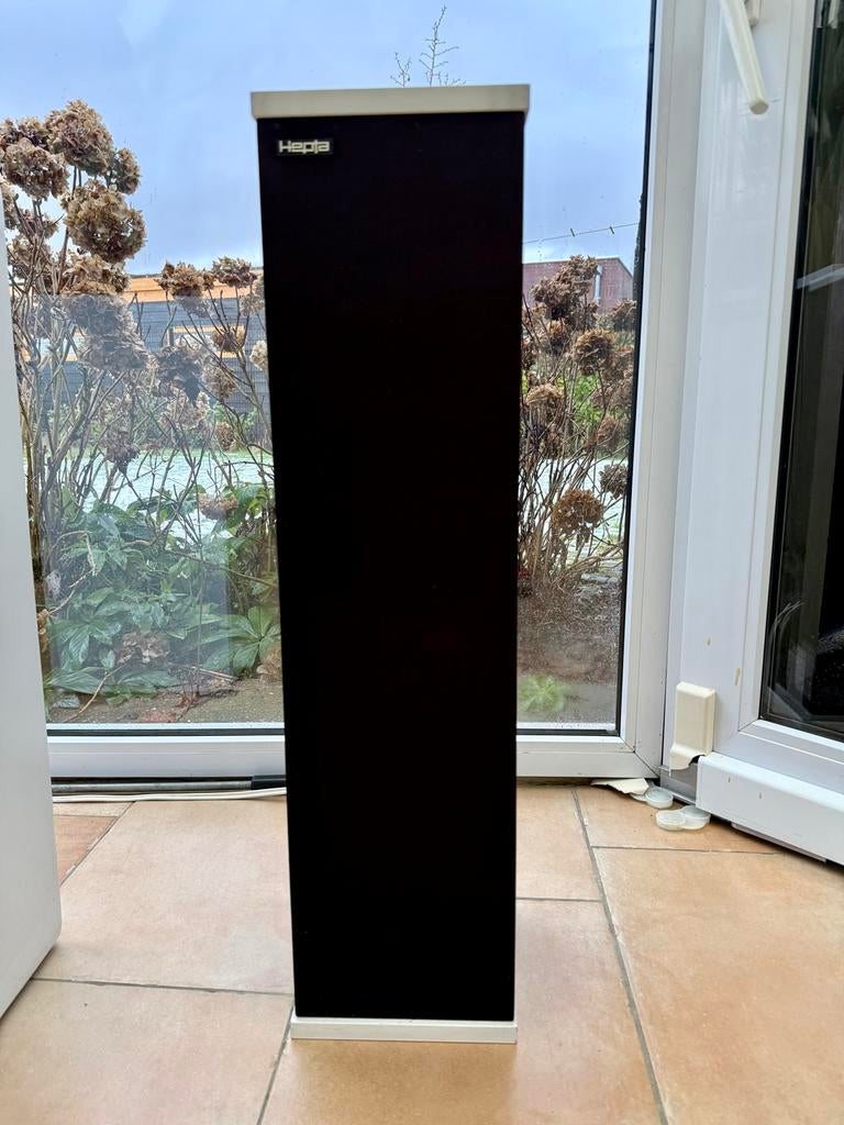 Zeldzame Hepta Select luidsprekers - Wit, Gebruikt, 60 tot 120 watt, Front, Rear of Stereo speakers, Ophalen