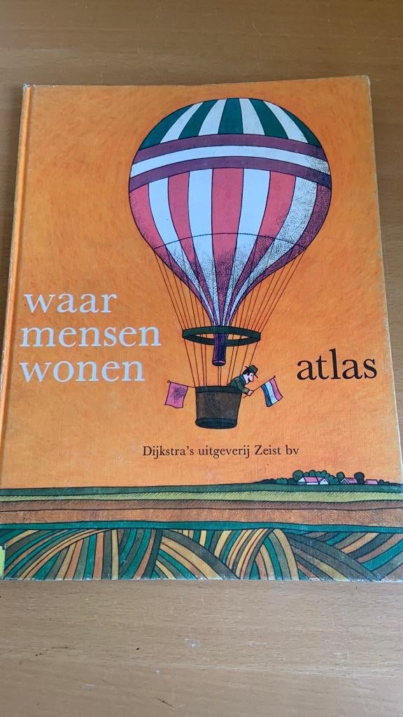 Waar mensen wonen atlas, Overige atlassen, Ophalen of Verzenden, Zo goed als nieuw, 1800 tot 2000