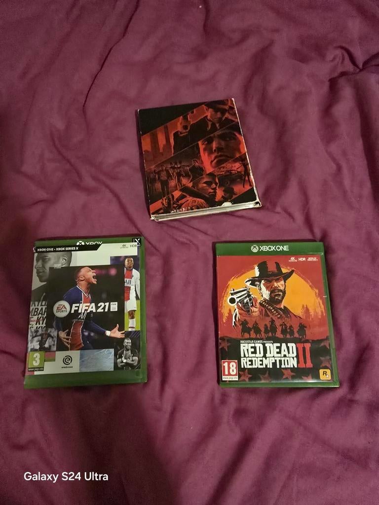 FIFA 21, red dead 2 en mafia 1, 2 en 3, Spelcomputers en Games, Ophalen, Zo goed als nieuw, Sport, 3 spelers of meer