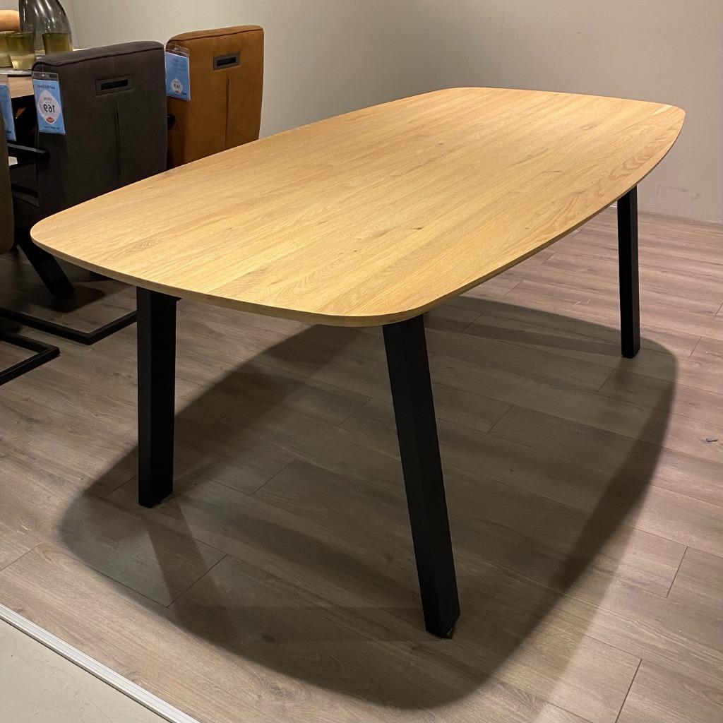 Eetkamertafel Walden Profijt, Huis en Inrichting, 200 cm of meer, Zo goed als nieuw, Vijf personen of meer, Eikenhout