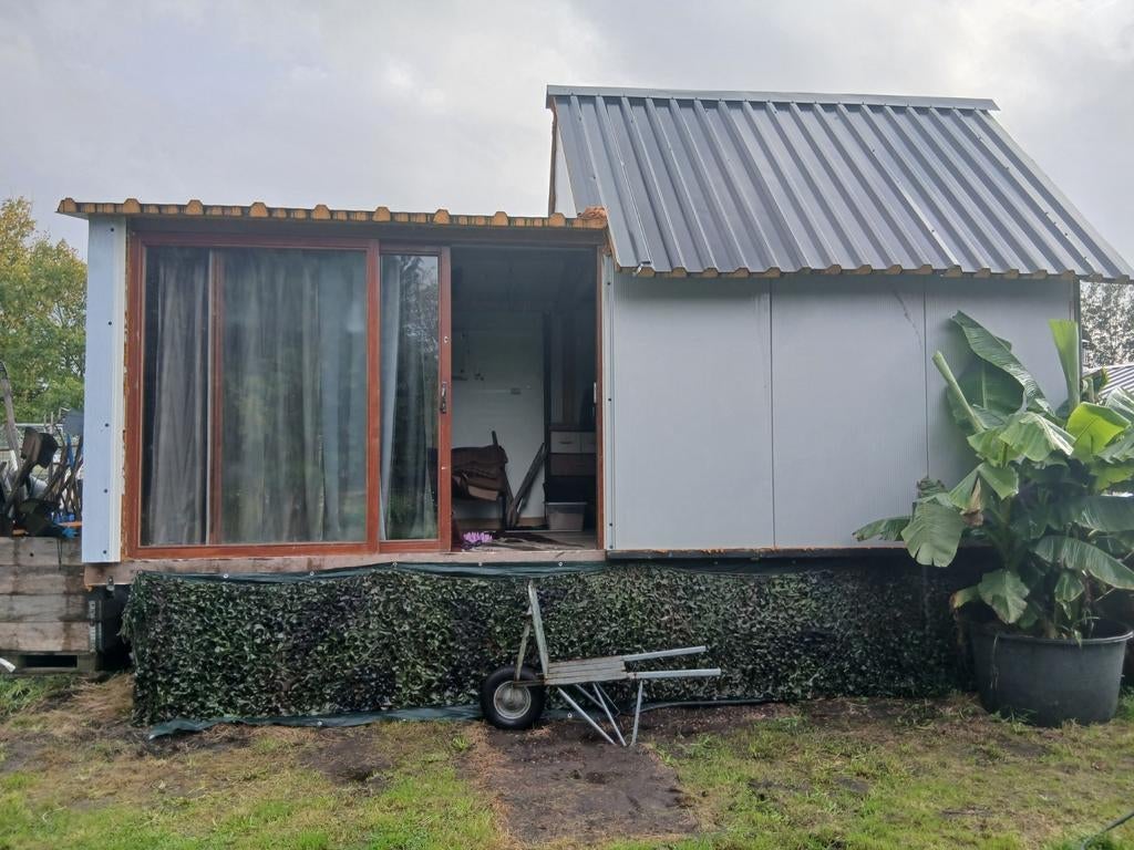 Tiny House / Mancave / tijdelijke woning - Uniek object!, Ophalen, Tuinhuis, 250 tot 500 cm, 1 raam