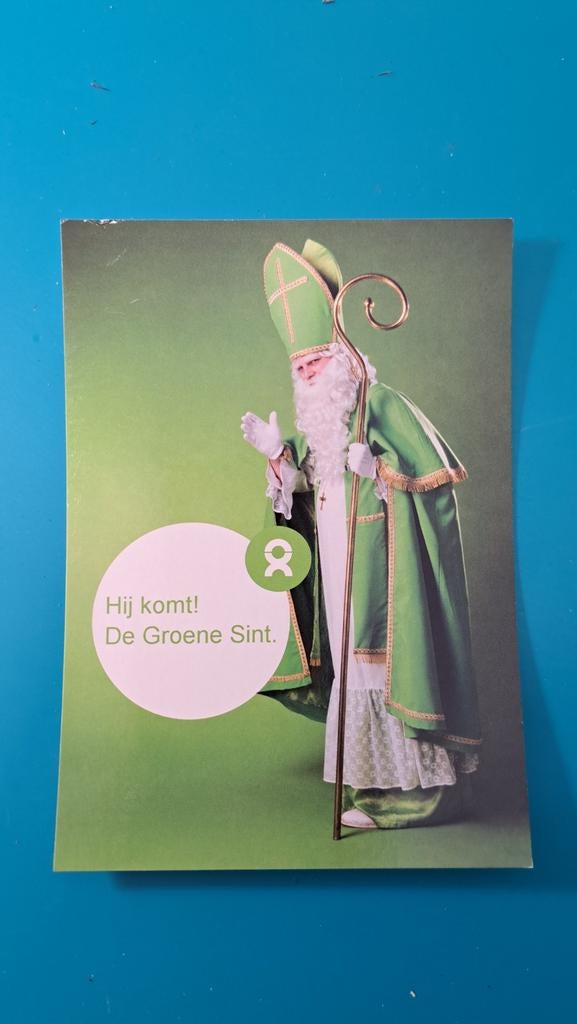 Boomerang De groene Sint Sinterklaas, Ophalen of Verzenden, 1980 tot heden, Ongelopen